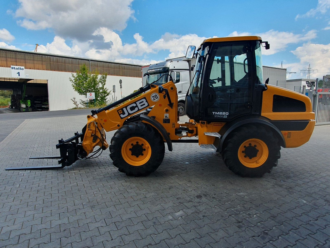 Ratinis krautuvas JCB TM 220 SV C / Neufahrzeug / Teleskop / Gabel: foto 7