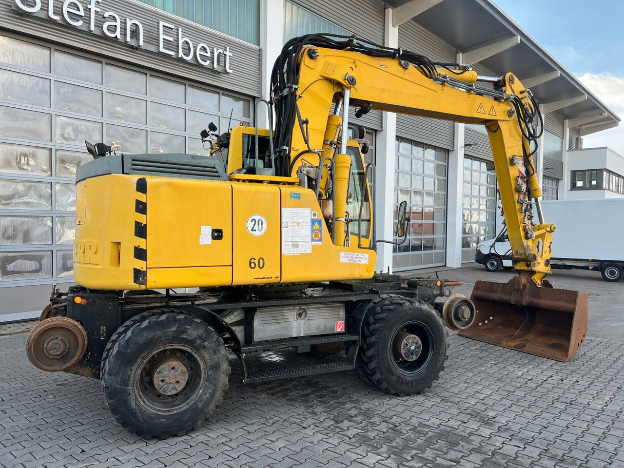 Liebherr A 900 C ZW Litronic / 18.866h / 2008 - Ratinis ekskavatorius: foto 4 Liebherr A 900 C ZW Litronic / 18.866h / 2008 - Ratinis ekskavatorius: foto 4