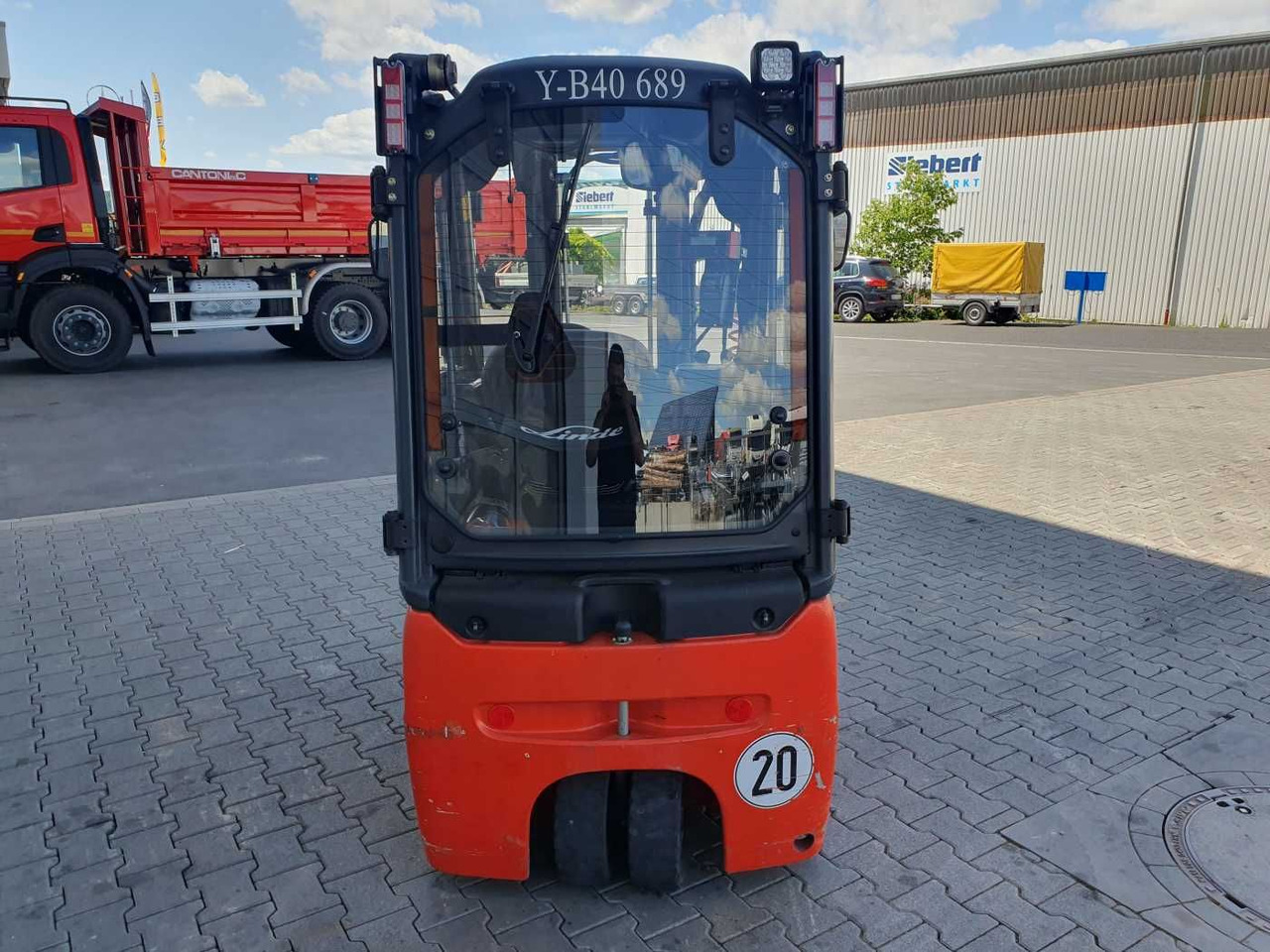 Linde E14 - 02 / Triplex: 4.00m! / SS / 855h! / 2021 - Elektrinis krautuvas: foto 4 Linde E14 - 02 / Triplex: 4.00m! / SS / 855h! / 2021 - Elektrinis krautuvas: foto 4