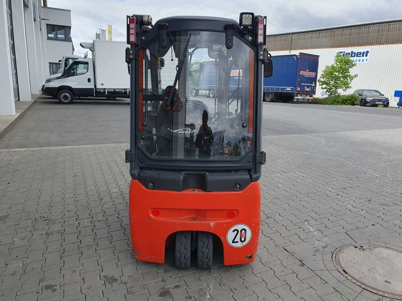 Linde E14 - 02 / Triplex: 4.00m! / SS / nur 1.777h! - Elektrinis krautuvas: foto 4 Linde E14 - 02 / Triplex: 4.00m! / SS / nur 1.777h! - Elektrinis krautuvas: foto 4