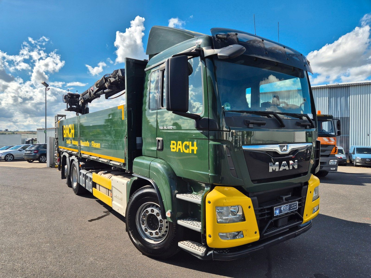 MAN TGS 26.420 6x2-4 LL Hiab 177K PRO 2 Stück - Sunkvežimis su kranu: foto 3 MAN TGS 26.420 6x2-4 LL Hiab 177K PRO 2 Stück - Sunkvežimis su kranu: foto 3