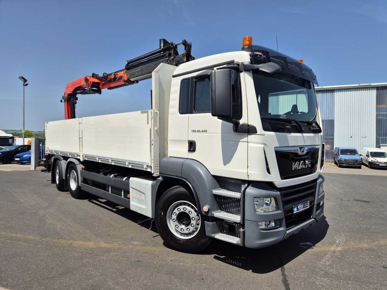 MAN TGS 26.420 6x2-4 LL Palfinger PK 22002-EH B Funk - Platforminis/ Bortinis sunkvežimis: foto 3 MAN TGS 26.420 6x2-4 LL Palfinger PK 22002-EH B Funk - Platforminis/ Bortinis sunkvežimis: foto 3