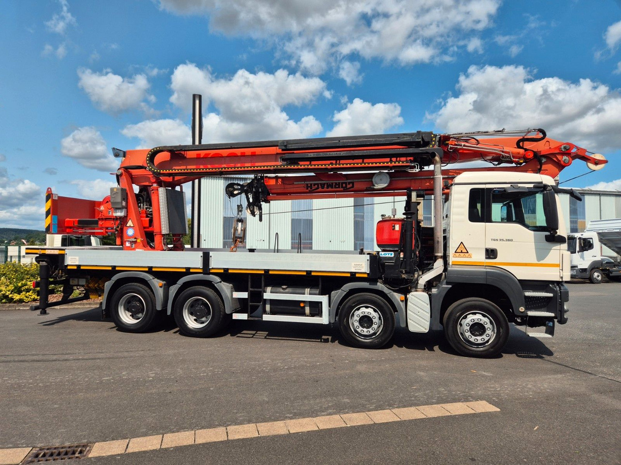 MAN TGS 35.360 8x4 BB Gormach 91000 TECH Funk - Sunkvežimis su kranu: foto 5 MAN TGS 35.360 8x4 BB Gormach 91000 TECH Funk - Sunkvežimis su kranu: foto 5