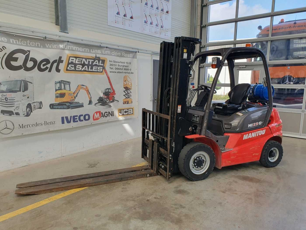 Manitou MI 25 G / Triplex: 4.70m / nur 1.976h! / SS - Šakinis krautuvas: foto 3 Manitou MI 25 G / Triplex: 4.70m / nur 1.976h! / SS - Šakinis krautuvas: foto 3
