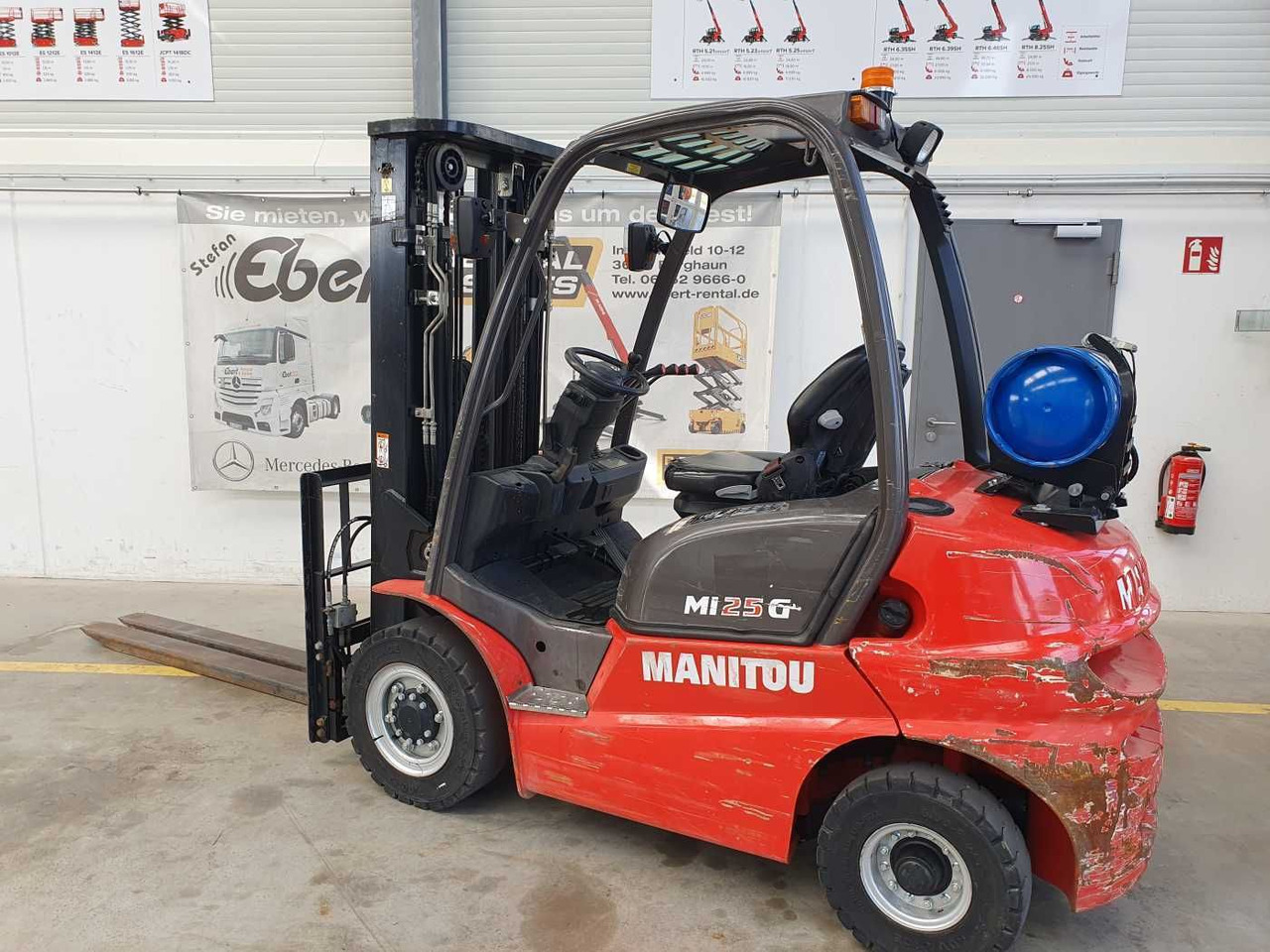 Manitou MI 25 G / Triplex: 4.70m / nur 1.976h! / SS - Šakinis krautuvas: foto 5 Manitou MI 25 G / Triplex: 4.70m / nur 1.976h! / SS - Šakinis krautuvas: foto 5