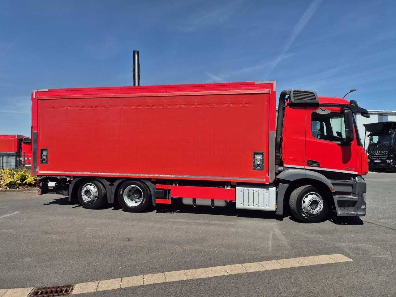 Mercedes-Benz Antos 2540 LnR 6x2 LBW Schiebeplanen AHK - Tentinis sunkvežimis: foto 5 Mercedes-Benz Antos 2540 LnR 6x2 LBW Schiebeplanen AHK - Tentinis sunkvežimis: foto 5