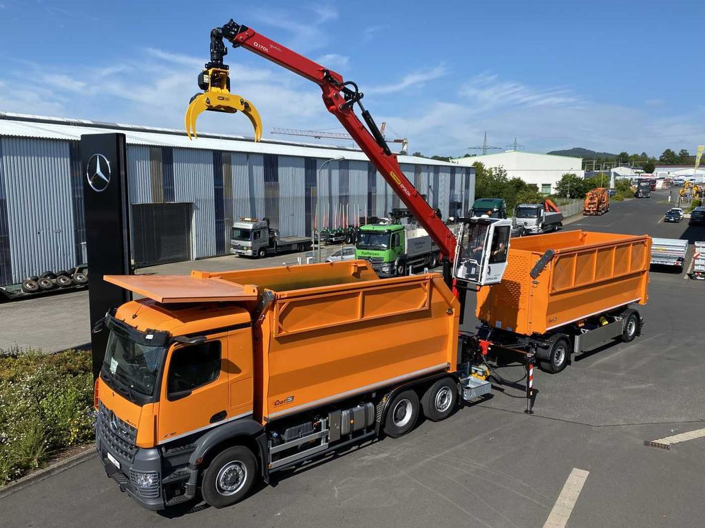 Mercedes-Benz Arocs 2751L HAD + Q170L (11,5m!) -EBERT-Fäll-LKW - Miškovežis, Sunkvežimis su kranu: foto 3 Mercedes-Benz Arocs 2751L HAD + Q170L (11,5m!) -EBERT-Fäll-LKW - Miškovežis, Sunkvežimis su kranu: foto 3