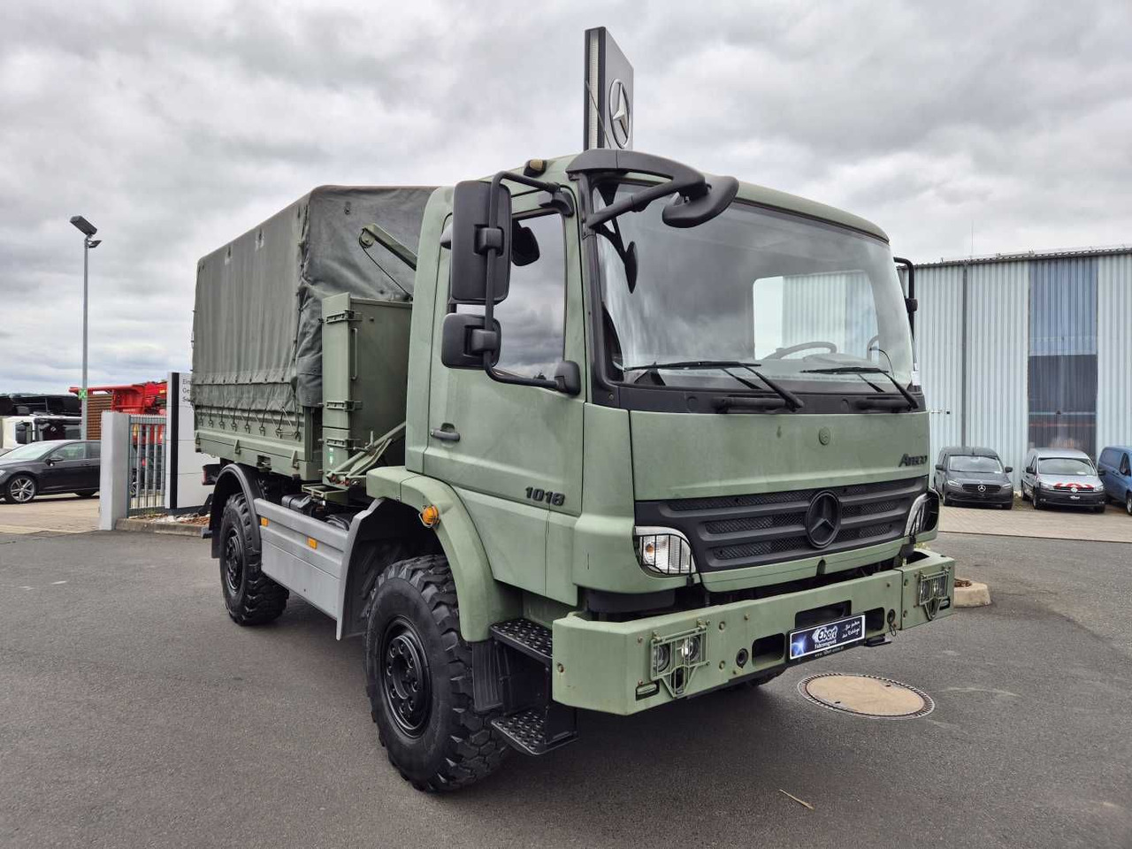 Mercedes-Benz Atego 1018 A 4x4 Singlebereifung 6 Stück vorh. - Tentinis sunkvežimis: foto 3 Mercedes-Benz Atego 1018 A 4x4 Singlebereifung 6 Stück vorh. - Tentinis sunkvežimis: foto 3