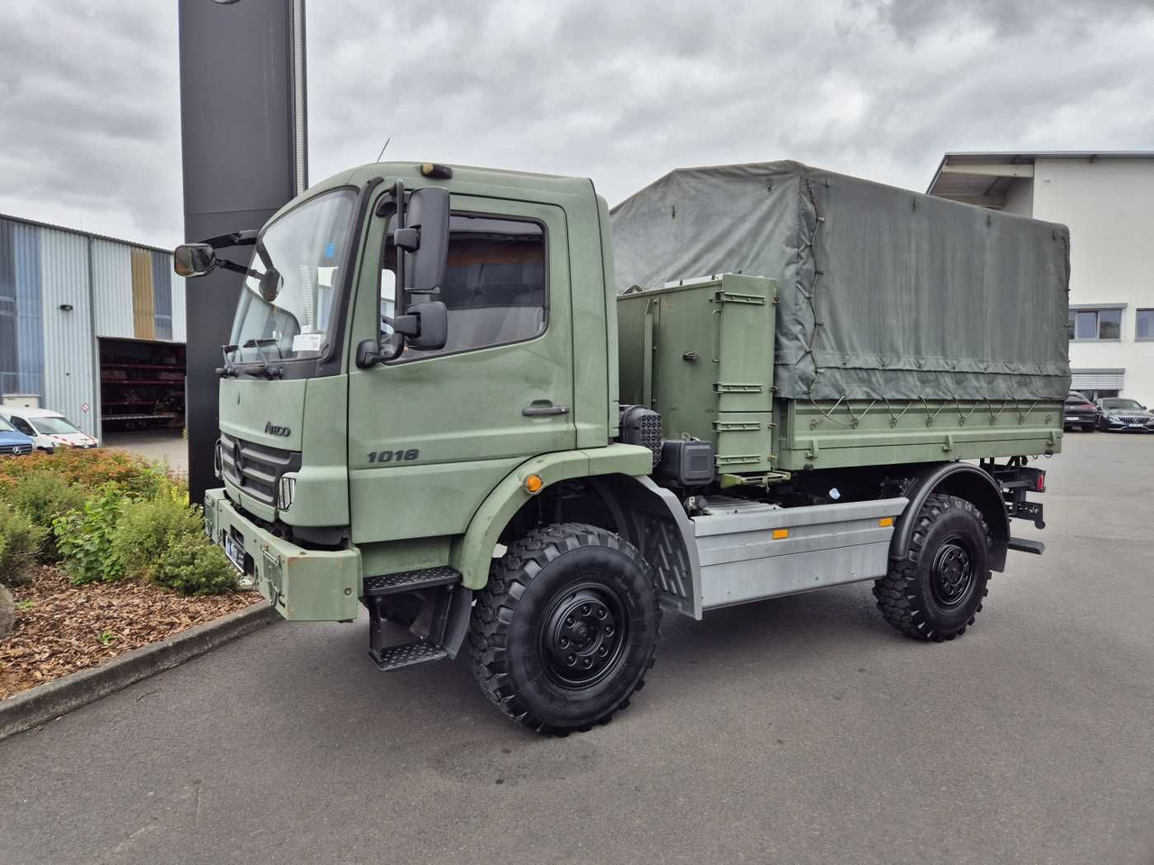 Mercedes-Benz Atego 1018 A 4x4 Singlebereifung 6 Stück vorh. - Tentinis sunkvežimis: foto 4 Mercedes-Benz Atego 1018 A 4x4 Singlebereifung 6 Stück vorh. - Tentinis sunkvežimis: foto 4