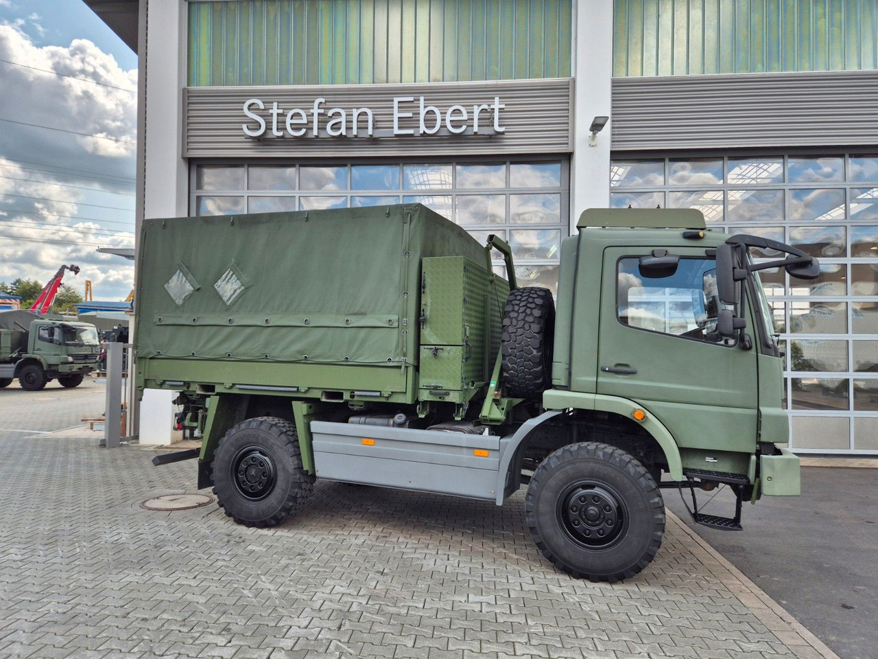 Mercedes-Benz Atego 1018 A 4x4 Singlebereifung 7 Stück vorh. - Tentinis sunkvežimis: foto 5 Mercedes-Benz Atego 1018 A 4x4 Singlebereifung 7 Stück vorh. - Tentinis sunkvežimis: foto 5