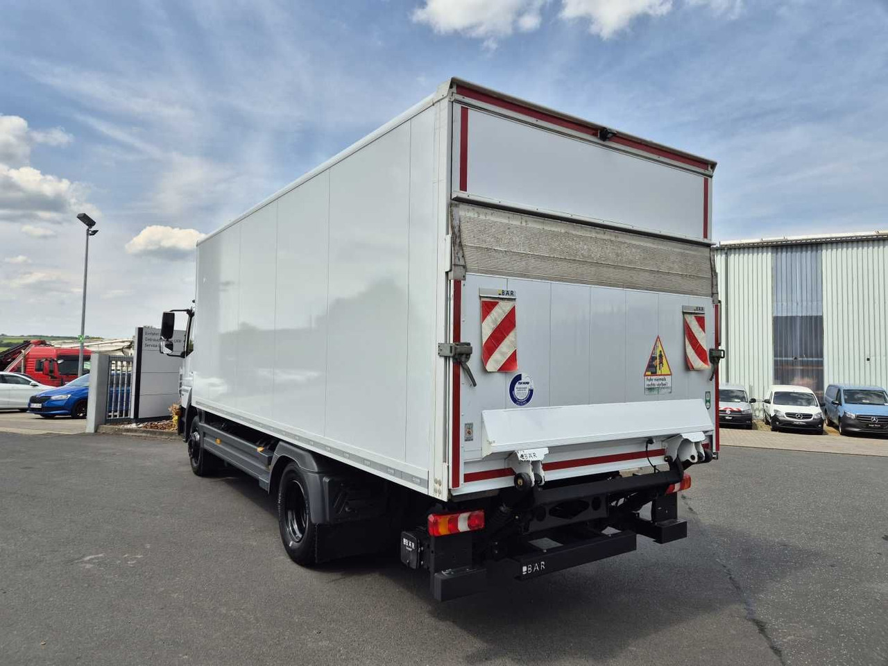 Furgonas sunkvežimis Mercedes-Benz Atego 1524 L LBW 1.500kg Standheizung Klima: foto 8