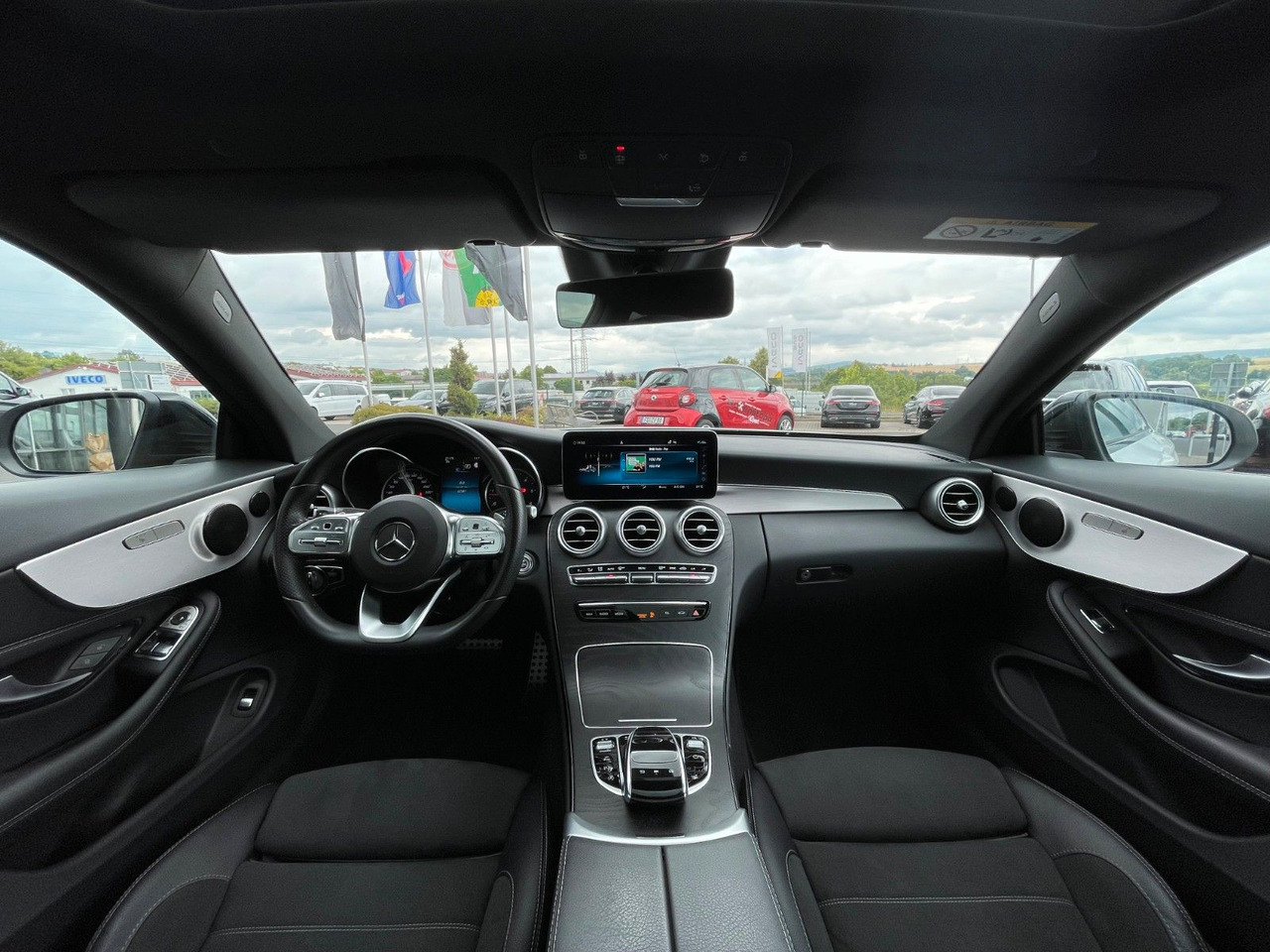 Kupė Mercedes-Benz C 220 d Coupe AMG+Pano+R-Kamera+Night+Carplay: foto 11