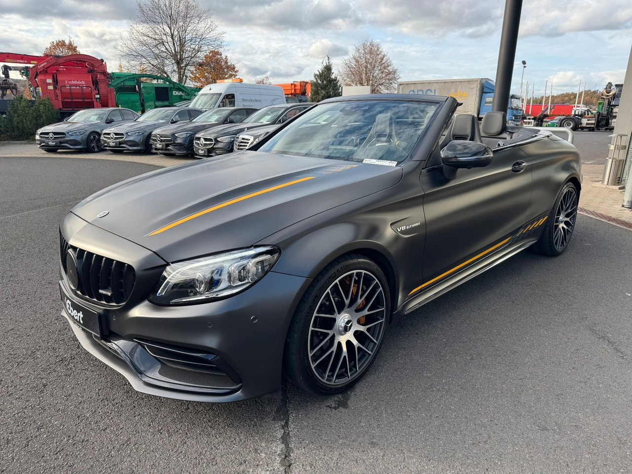 Mercedes-Benz C 63 AMG S Cabrio+FinalEdition+Keramik+Carbon+ - Kabrioletas: foto 3 Mercedes-Benz C 63 AMG S Cabrio+FinalEdition+Keramik+Carbon+ - Kabrioletas: foto 3