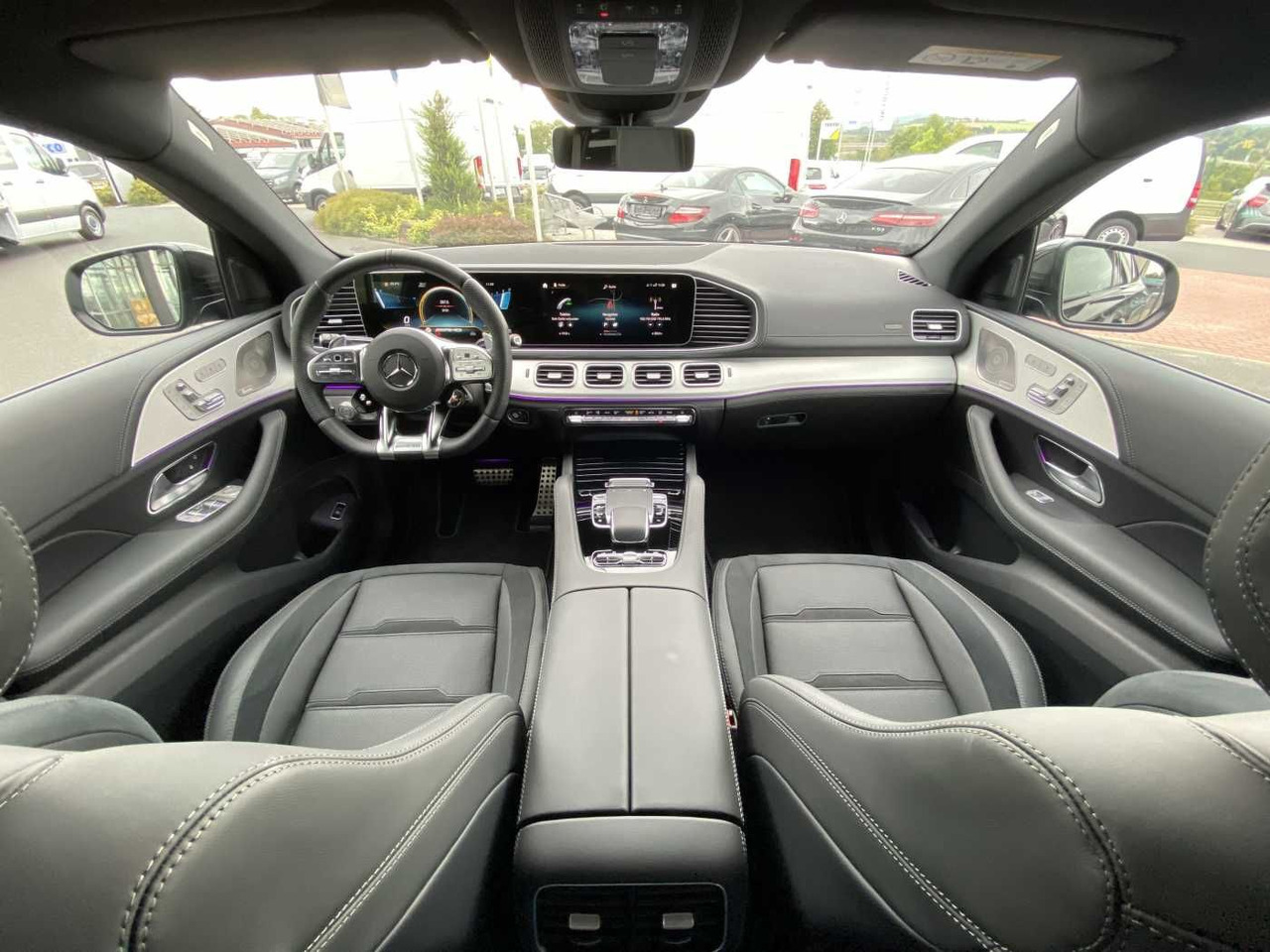 Lengvasis automobilis Mercedes-Benz GLE 63 AMG Coupé Burmester+Distr+ AHK+Memory+Air: foto 12