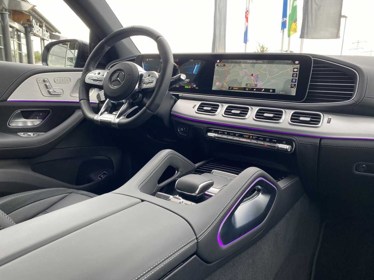 Lengvasis automobilis Mercedes-Benz GLE 63 AMG Coupé Burmester+Distr+ AHK+Memory+Air: foto 13