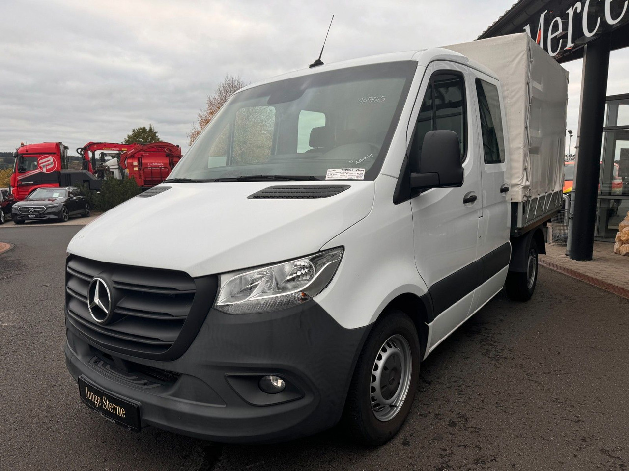 Mercedes-Benz Sprinter 215 CDI DoKa 9G Klima AHK SHZ - Tentinis mikroautobusas, Komercinis automobilis su dviguba kabina: foto 3 Mercedes-Benz Sprinter 215 CDI DoKa 9G Klima AHK SHZ - Tentinis mikroautobusas, Komercinis automobilis su dviguba kabina: foto 3