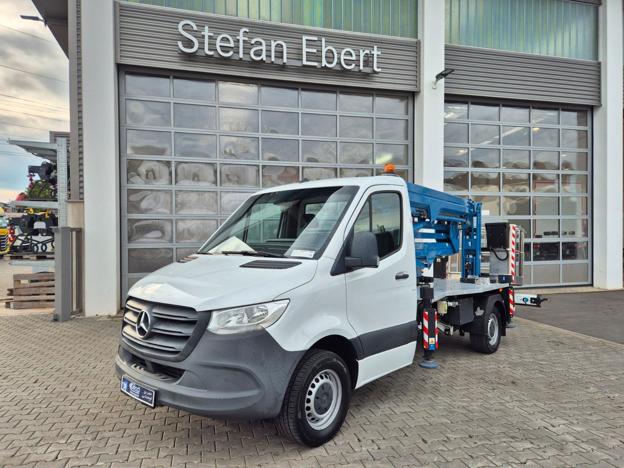 Mercedes-Benz Sprinter 314CDI Hubsteiger Ruthmann EcolineRS200 - Autobokštelio: foto 1 Mercedes-Benz Sprinter 314CDI Hubsteiger Ruthmann EcolineRS200 - Autobokštelio: foto 1