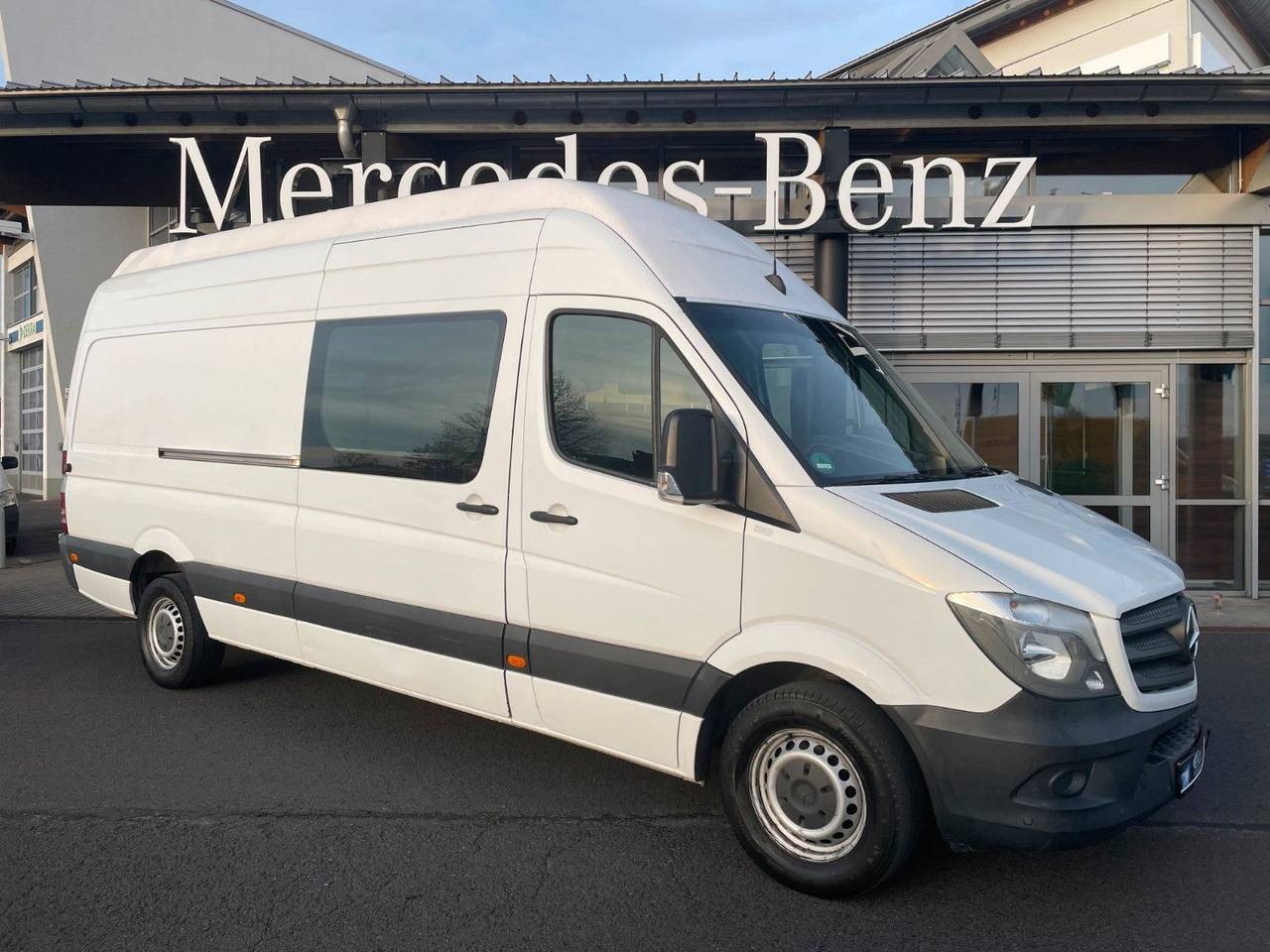 Mercedes-Benz Sprinter 316 CDI Maxi Superhochdach AHK - Krovininis mikroautobusas: foto 1 Mercedes-Benz Sprinter 316 CDI Maxi Superhochdach AHK - Krovininis mikroautobusas: foto 1