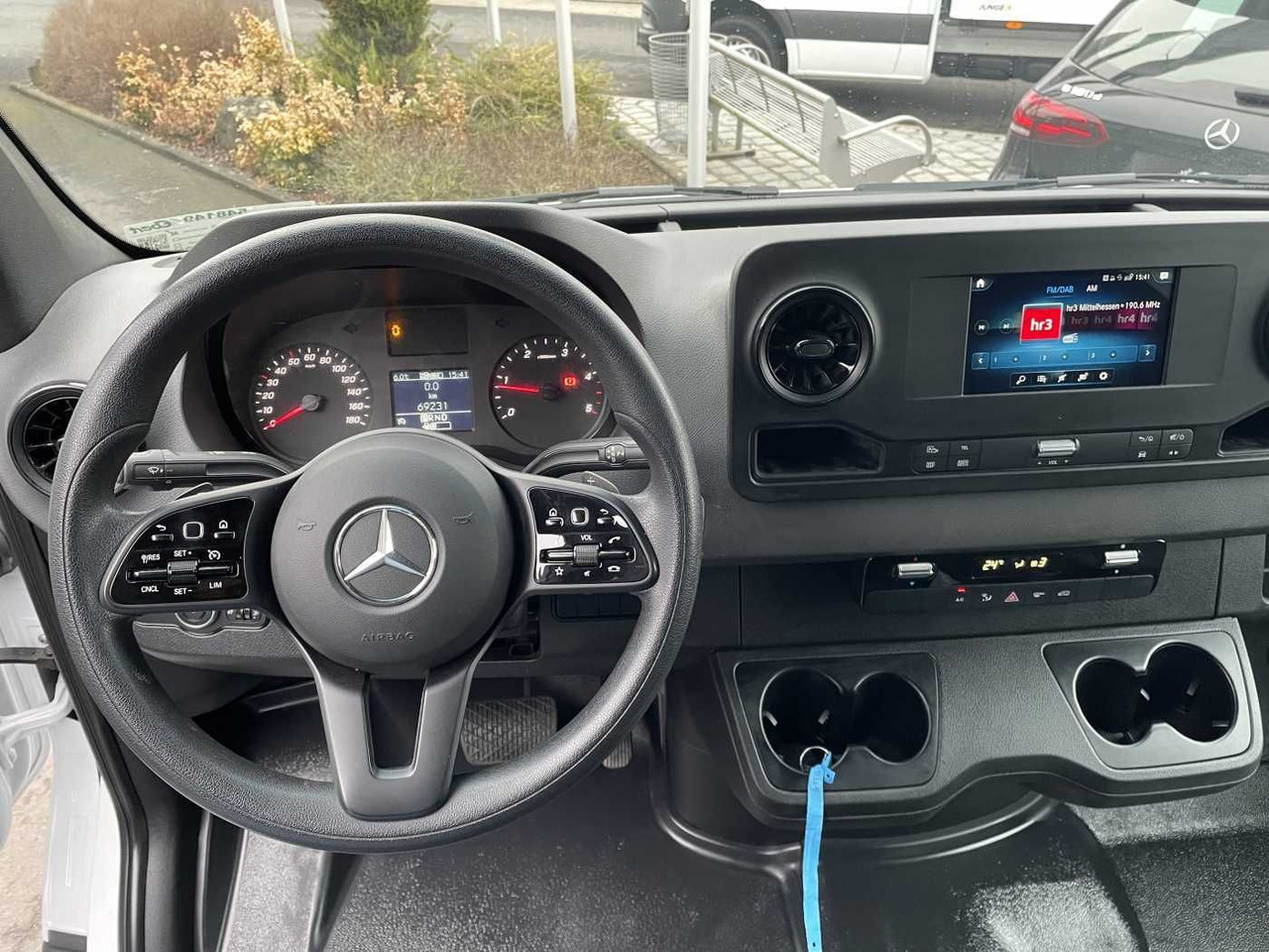 Keleivinis furgonas Mercedes-Benz Sprinter 317 CDI DoKa/Mixto Autom AHK3,5 Klima: foto 12