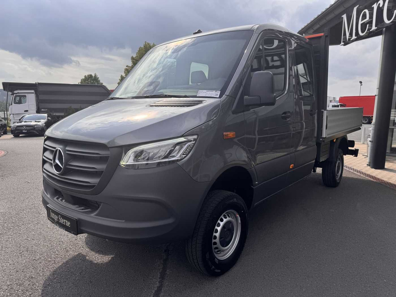 Mercedes-Benz Sprinter 319 CDI 4x4 DoKa AHK3,5 Klima Kamera - Tentinis mikroautobusas, Komercinis automobilis su dviguba kabina: foto 3 Mercedes-Benz Sprinter 319 CDI 4x4 DoKa AHK3,5 Klima Kamera - Tentinis mikroautobusas, Komercinis automobilis su dviguba kabina: foto 3