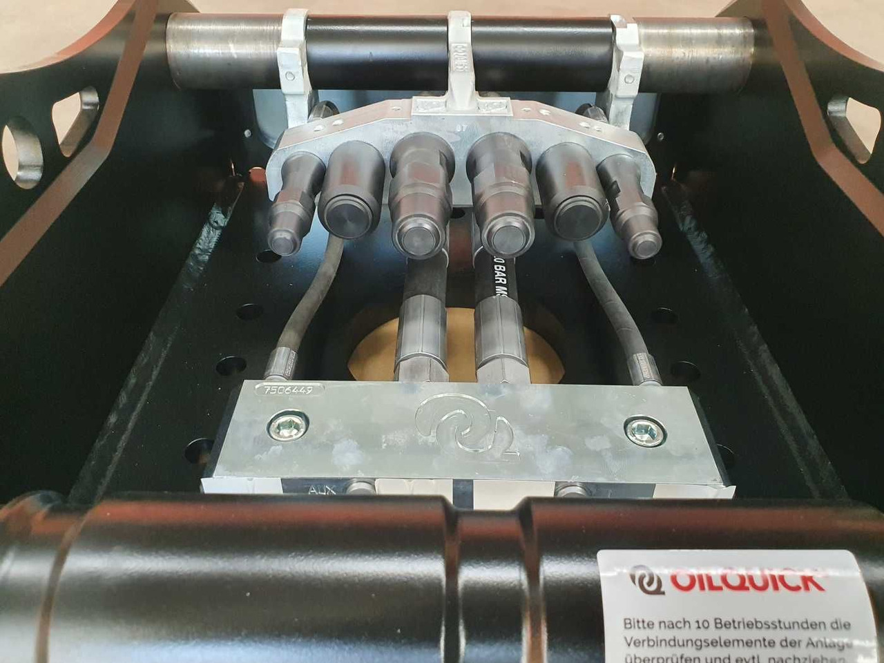 Greita jungtis OilQuick OQ70/55 Adapterplatte für Westtech NEU: foto 10