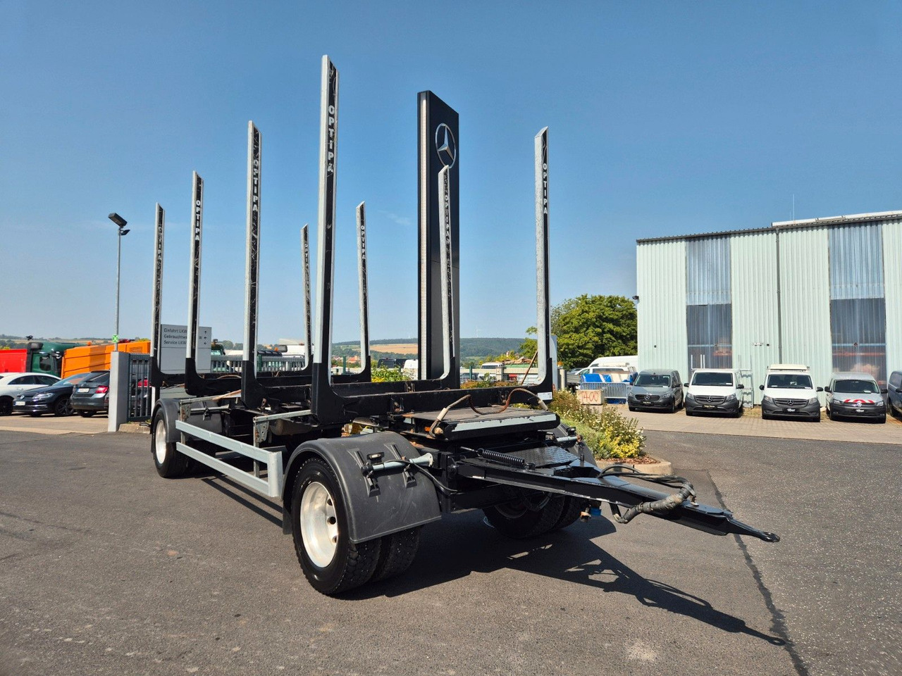 Miškovežio priekaba PAVIC HTA 20 QSTE 690 SAF Achsen Alu-Felgen: foto 7