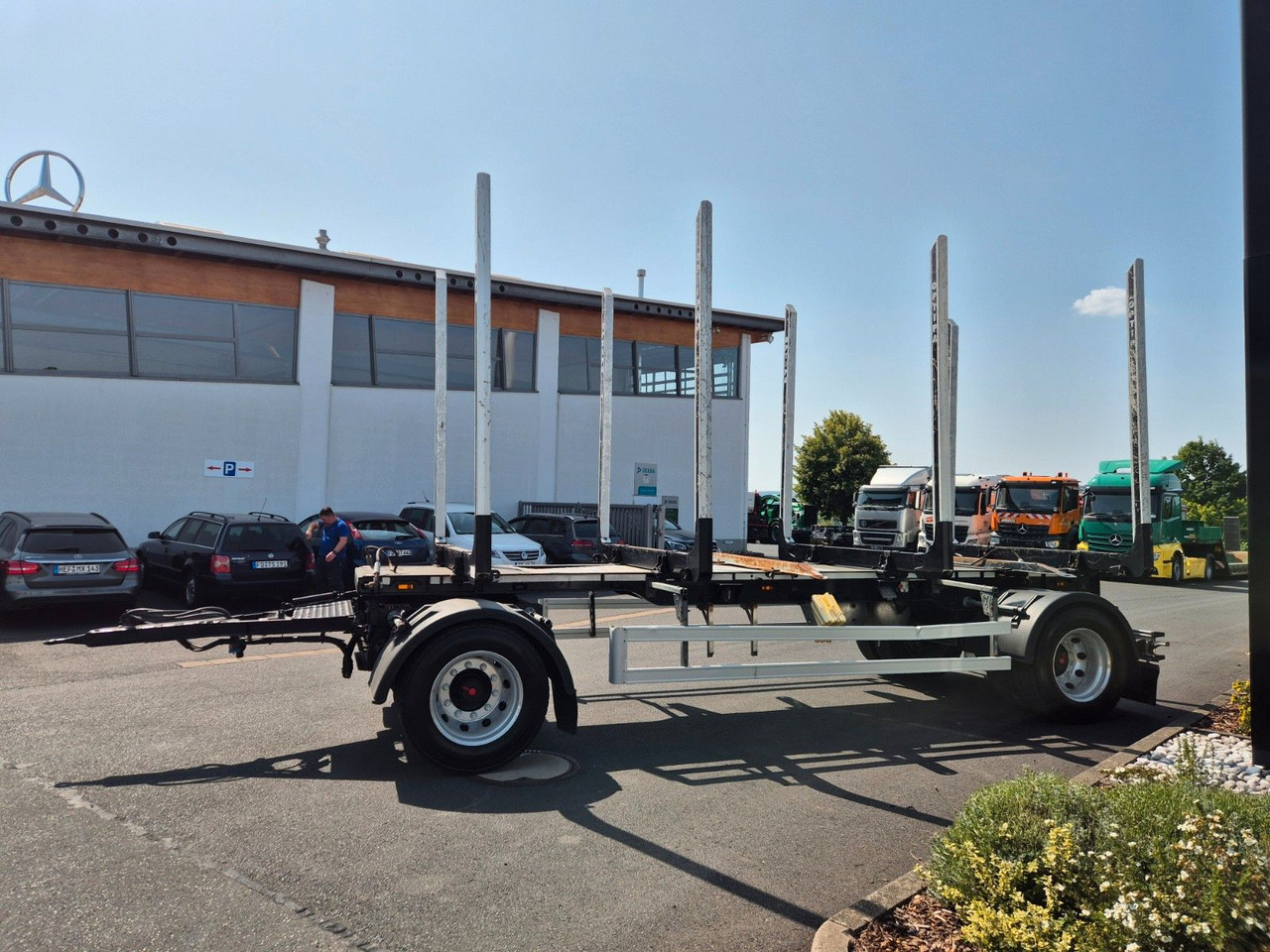 Miškovežio priekaba PAVIC HTA 20 QSTE 690 SAF Achsen Alu-Felgen: foto 10