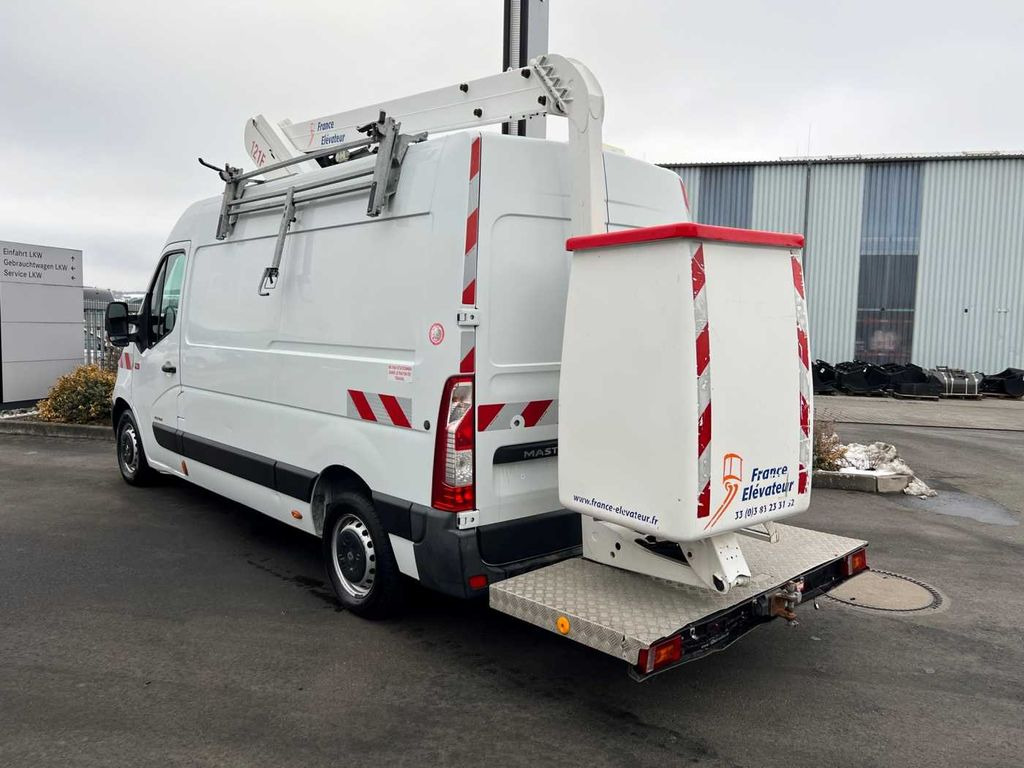 Autobokštelio, Komercinis automobilis Renault Master 2.3 dCi / France Elevateur 121FT, 12m: foto 6