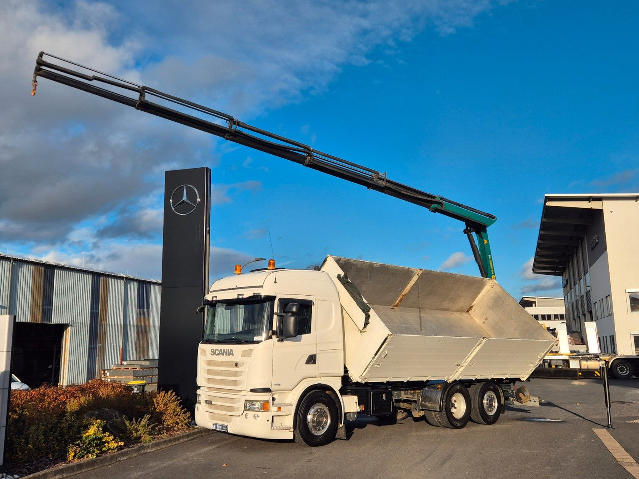 Scania G490 LB6x2*4HNB Palfinger PK 18002-EH D Funk AHK - Sunkvežimis su kranu: foto 1 Scania G490 LB6x2*4HNB Palfinger PK 18002-EH D Funk AHK - Sunkvežimis su kranu: foto 1