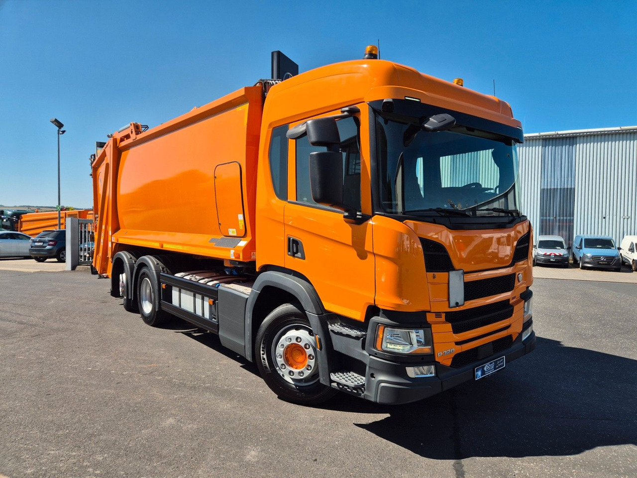 Scania P 320 B6x2*4NA Olympus 21 W ASF Hecklader - Šiukšliavežis: foto 3 Scania P 320 B6x2*4NA Olympus 21 W ASF Hecklader - Šiukšliavežis: foto 3