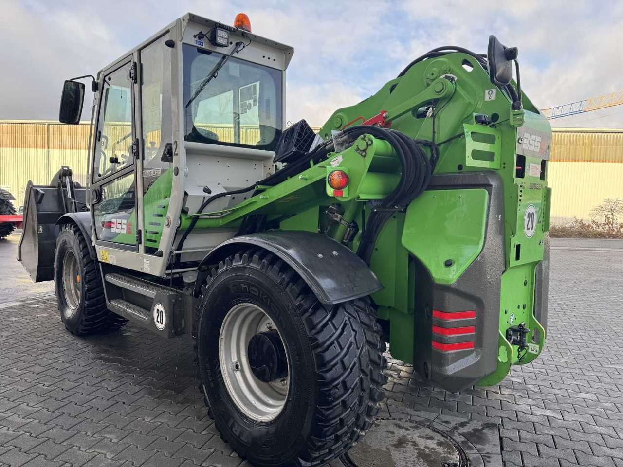Sennebogen 355 E / Greifschaufel / nur 2.260h! - Teleskopinis krautuvas: foto 5 Sennebogen 355 E / Greifschaufel / nur 2.260h! - Teleskopinis krautuvas: foto 5