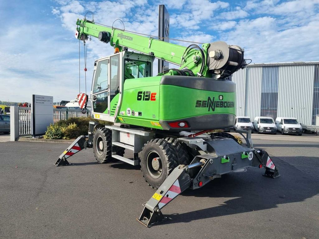 Sennebogen 613 E / Funk / hochfahrbare Kabine / nur 1.732h - Ekskavatorius su ilga strėle: foto 5 Sennebogen 613 E / Funk / hochfahrbare Kabine / nur 1.732h - Ekskavatorius su ilga strėle: foto 5