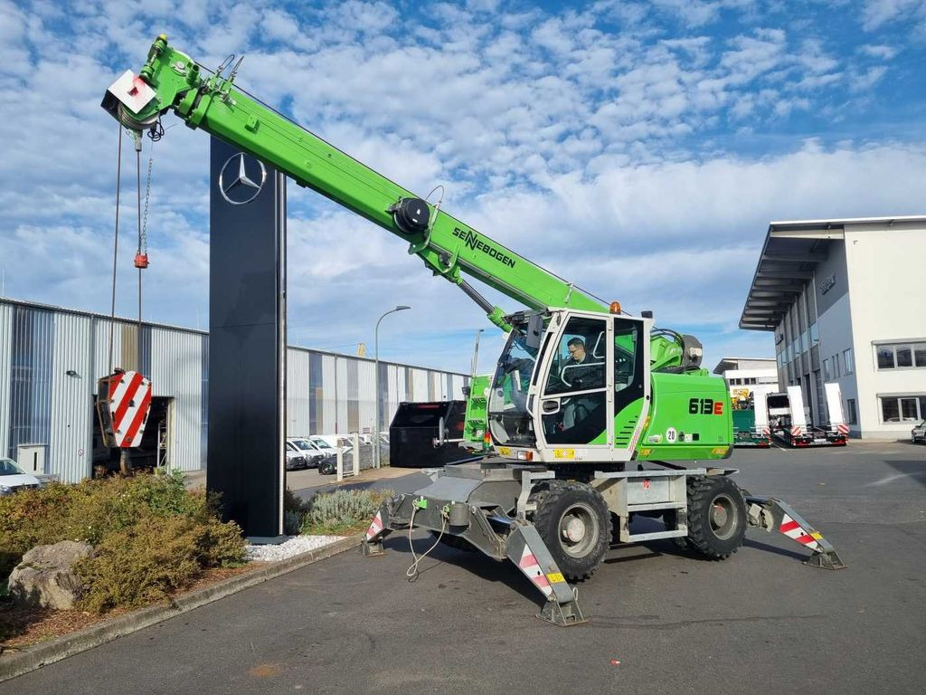 Sennebogen 613 E / Funk / hochfahrbare Kabine / nur 1.732h - Ekskavatorius su ilga strėle: foto 2 Sennebogen 613 E / Funk / hochfahrbare Kabine / nur 1.732h - Ekskavatorius su ilga strėle: foto 2