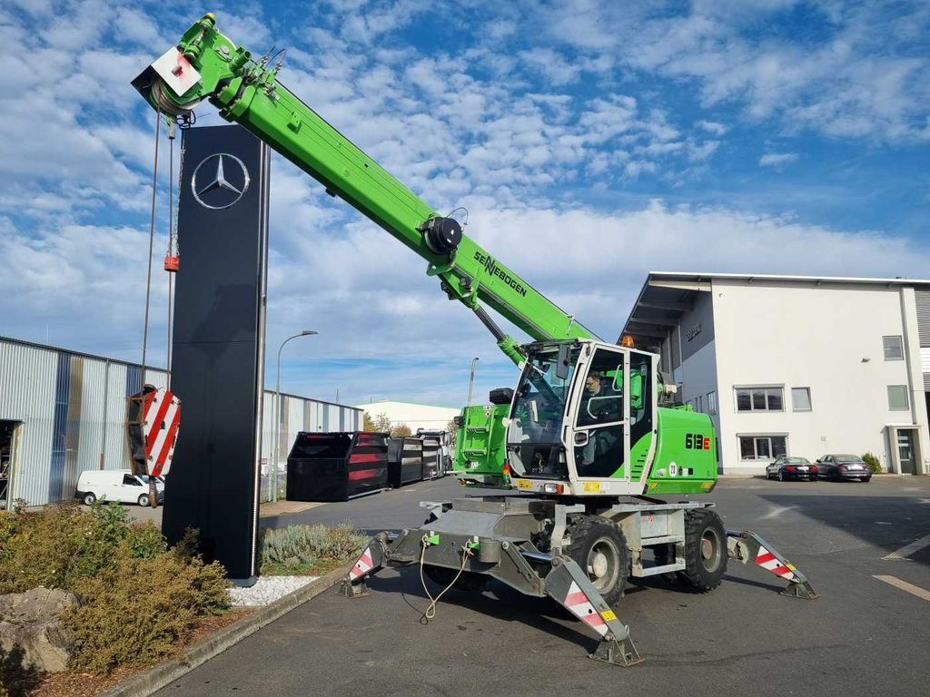 Sennebogen 613 E / Funk / hochfahrbare Kabine / nur 1.732h - Ekskavatorius su ilga strėle: foto 1 Sennebogen 613 E / Funk / hochfahrbare Kabine / nur 1.732h - Ekskavatorius su ilga strėle: foto 1