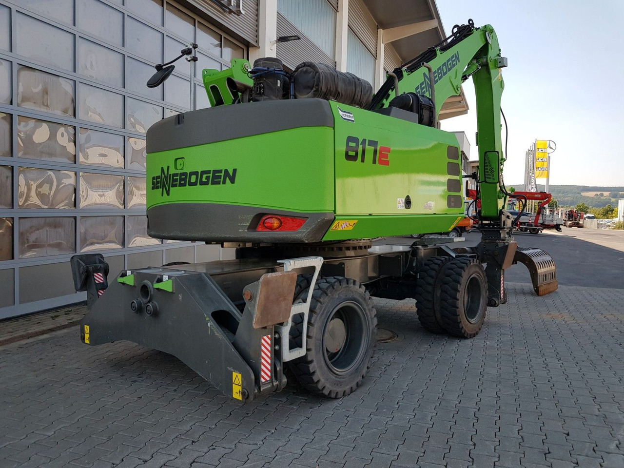 Sennebogen 817E / nur: 1.374h / 2019 / Sortiergreifer - Ratinis ekskavatorius: foto 3 Sennebogen 817E / nur: 1.374h / 2019 / Sortiergreifer - Ratinis ekskavatorius: foto 3