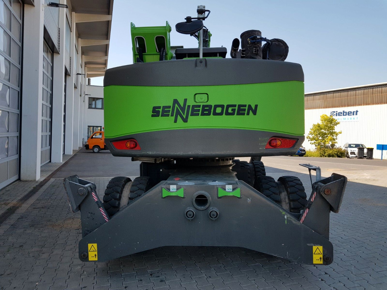 Sennebogen 817E / nur: 1.374h / 2019 / Sortiergreifer - Ratinis ekskavatorius: foto 4 Sennebogen 817E / nur: 1.374h / 2019 / Sortiergreifer - Ratinis ekskavatorius: foto 4