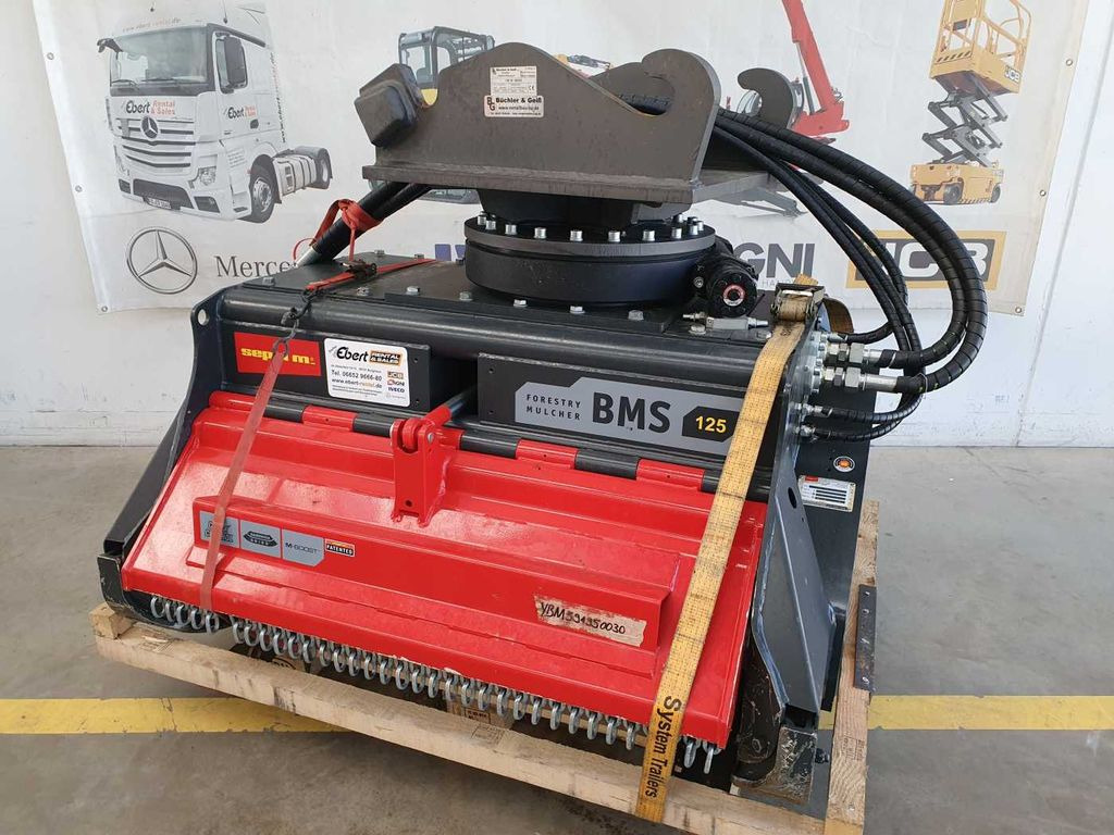 Seppi M. BMS 125 Forstmulcher / Drehmotor / DEMO Seppi M. BMS 125 Forstmulcher / Drehmotor / DEMO - Miško smulkintuvas: foto 2 Seppi M. BMS 125 Forstmulcher / Drehmotor / DEMO Seppi M. BMS 125 Forstmulcher / Drehmotor / DEMO - Miško smulkintuvas: foto 2