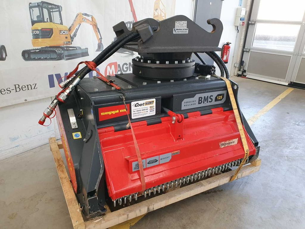 Seppi M. BMS 125 Forstmulcher / Drehmotor / DEMO Seppi M. BMS 125 Forstmulcher / Drehmotor / DEMO - Miško smulkintuvas: foto 4 Seppi M. BMS 125 Forstmulcher / Drehmotor / DEMO Seppi M. BMS 125 Forstmulcher / Drehmotor / DEMO - Miško smulkintuvas: foto 4