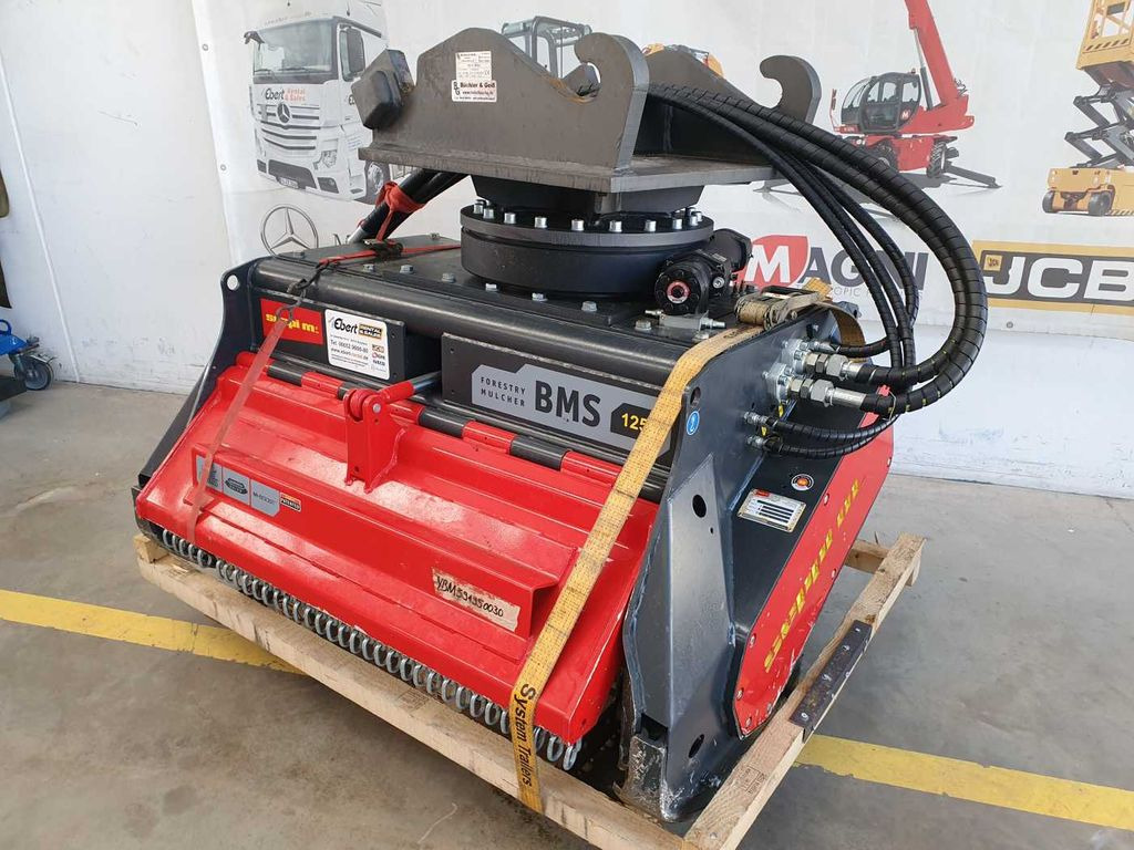 Seppi M. BMS 125 Forstmulcher / Drehmotor / DEMO - Miško smulkintuvas: foto 3 Seppi M. BMS 125 Forstmulcher / Drehmotor / DEMO - Miško smulkintuvas: foto 3