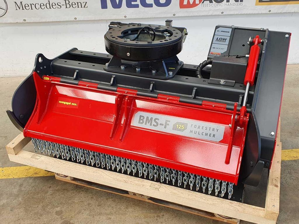 Seppi M. BMS-F 125 Forstmulcher 10-20t Drehmotor - Miško smulkintuvas: foto 2 Seppi M. BMS-F 125 Forstmulcher 10-20t Drehmotor - Miško smulkintuvas: foto 2