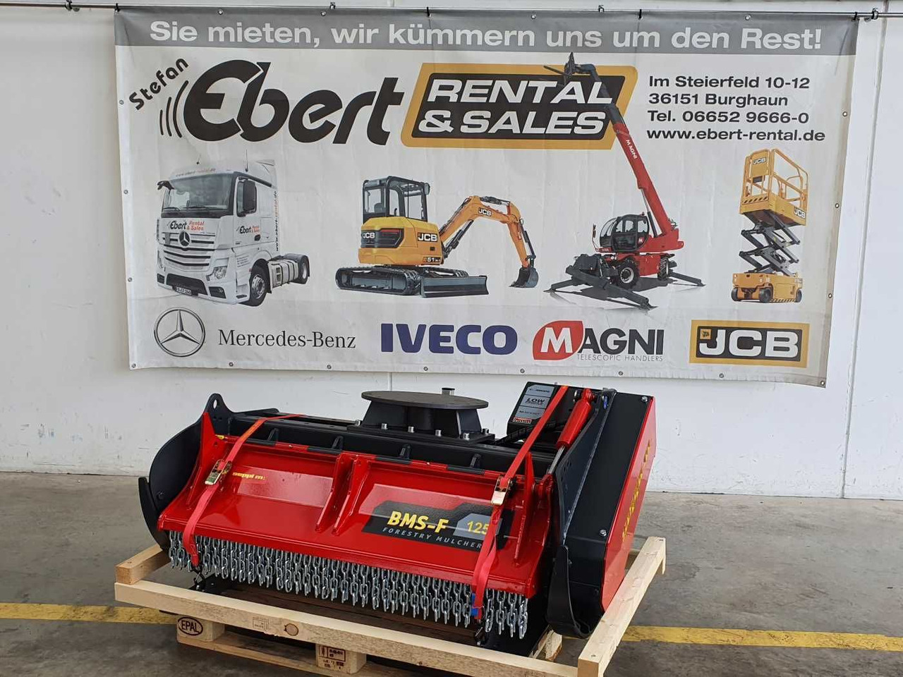 Seppi M. BMS-F 125 Forstmulcher / NEU / lagernd - Miško smulkintuvas: foto 1 Seppi M. BMS-F 125 Forstmulcher / NEU / lagernd - Miško smulkintuvas: foto 1