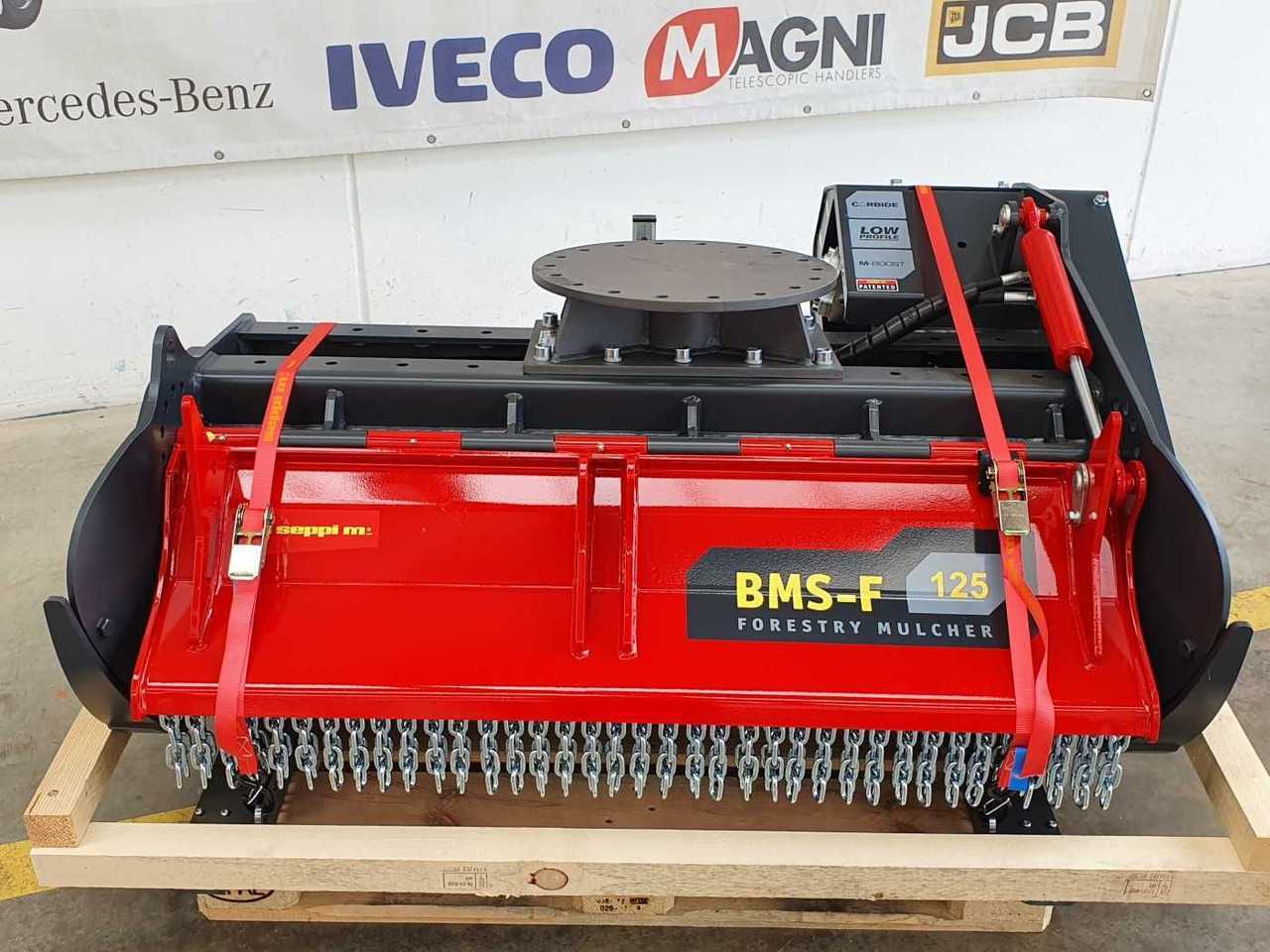 Seppi M. BMS-F 125 Forstmulcher / NEU / lagernd - Miško smulkintuvas: foto 2 Seppi M. BMS-F 125 Forstmulcher / NEU / lagernd - Miško smulkintuvas: foto 2