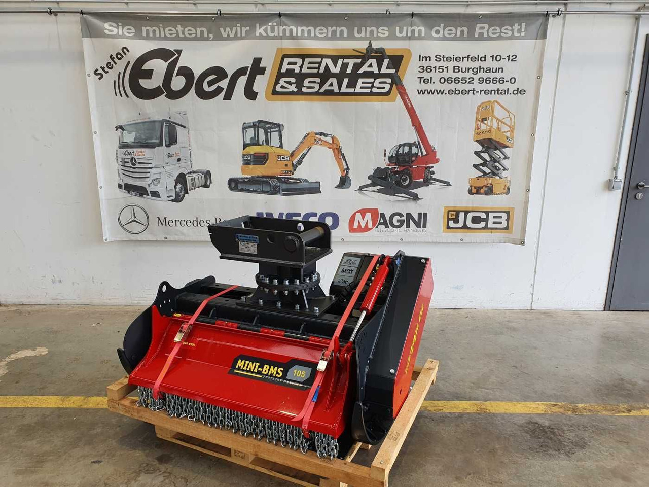 Seppi M. MINI-BMS 105 Forstmulcher MS08 / NEU - Miško smulkintuvas: foto 1 Seppi M. MINI-BMS 105 Forstmulcher MS08 / NEU - Miško smulkintuvas: foto 1