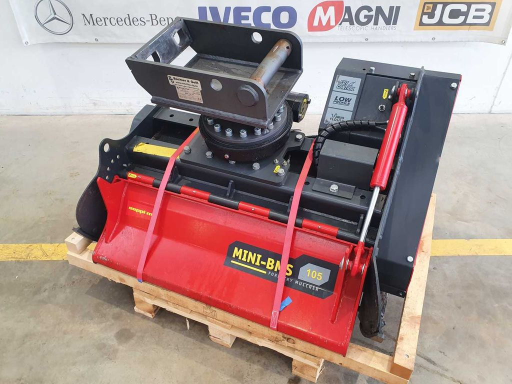 Seppi M. MINI-BMS 105 Mulcher / DEMO / Drehmotor - Miško smulkintuvas: foto 2 Seppi M. MINI-BMS 105 Mulcher / DEMO / Drehmotor - Miško smulkintuvas: foto 2