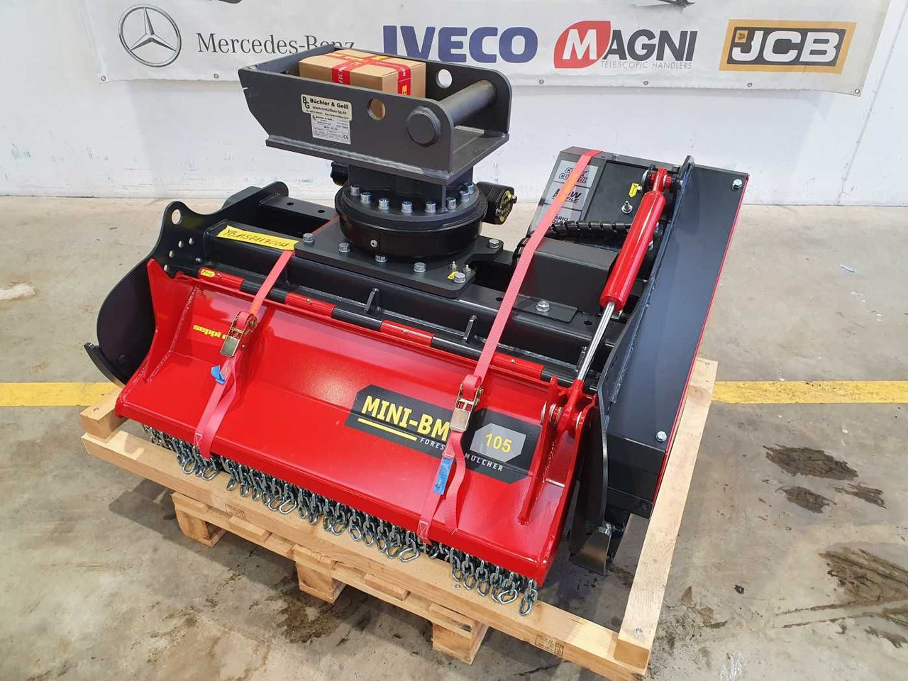 Seppi MINI-BMS 105 Forstmulcher Drehmotor MS08 - Miško smulkintuvas: foto 2 Seppi MINI-BMS 105 Forstmulcher Drehmotor MS08 - Miško smulkintuvas: foto 2