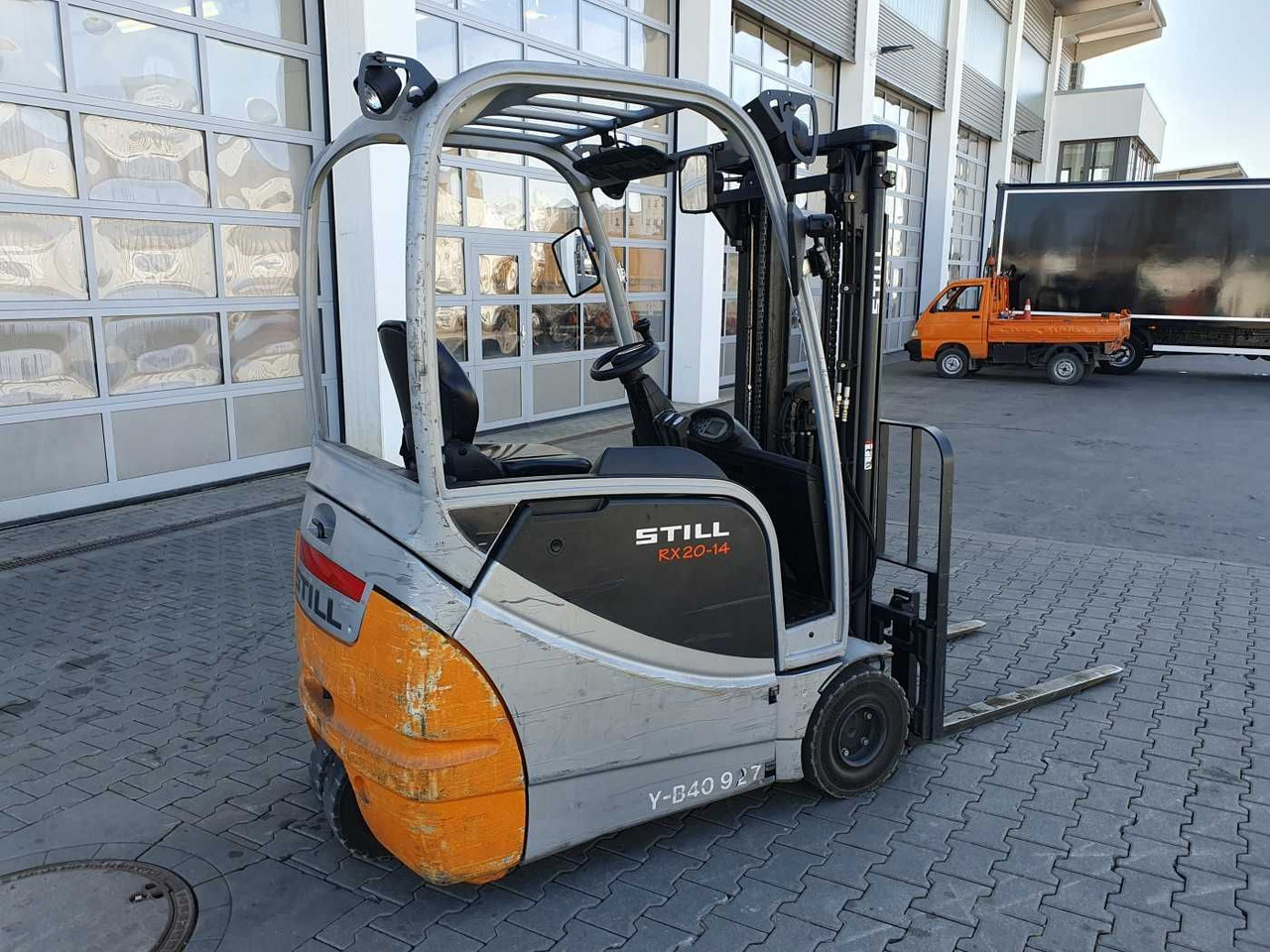 Still RX20-14 / Triplex: 4.60m! / nur 1.907h! / SS - Elektrinis krautuvas: foto 3 Still RX20-14 / Triplex: 4.60m! / nur 1.907h! / SS - Elektrinis krautuvas: foto 3