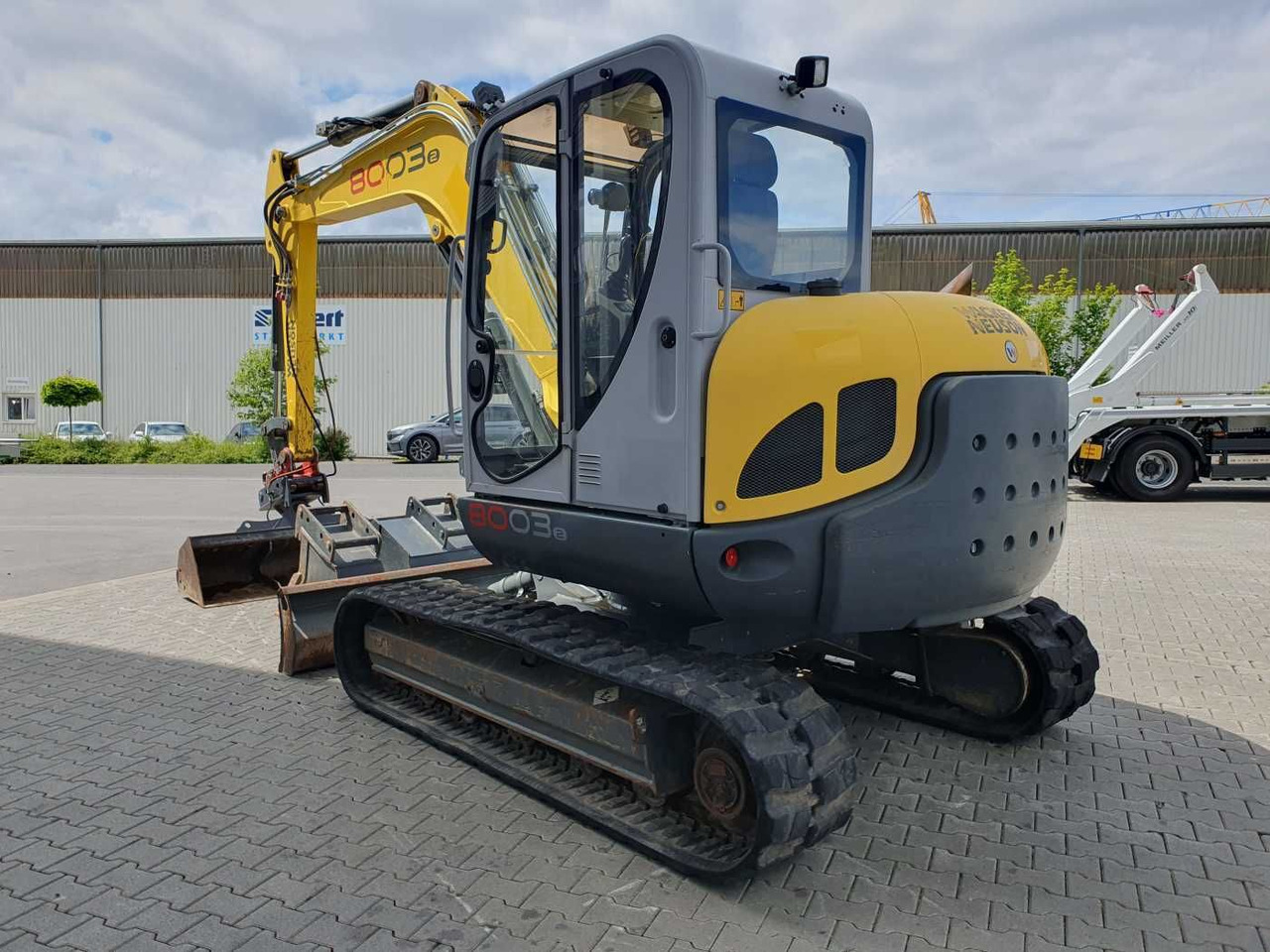 Wacker 8003 / MS08 / nur 4.035h / 2014 / Löffelpaket - Vikšrinis ekskavatorius: foto 5 Wacker 8003 / MS08 / nur 4.035h / 2014 / Löffelpaket - Vikšrinis ekskavatorius: foto 5