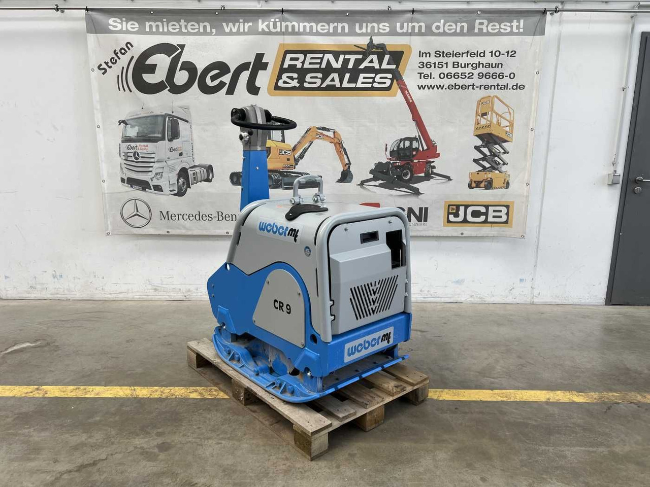 Weber CR 9 MDM Hatz-Diesel / 740kg / DEMO / 2022 - Tankinimo plokštė: foto 1 Weber CR 9 MDM Hatz-Diesel / 740kg / DEMO / 2022 - Tankinimo plokštė: foto 1