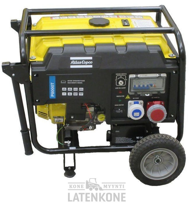 Atlas Copco P8000T AVR Generaattori - Elektrinis generatorius: foto 2 Atlas Copco P8000T AVR Generaattori - Elektrinis generatorius: foto 2