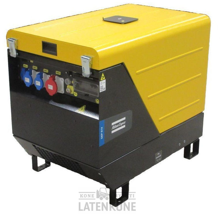 Atlas Copco QEP S14 Bensa Generaattori - Elektrinis generatorius: foto 3 Atlas Copco QEP S14 Bensa Generaattori - Elektrinis generatorius: foto 3